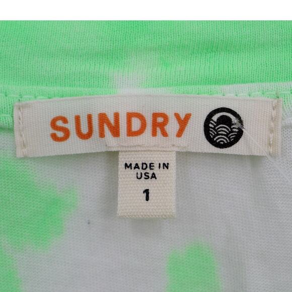 NWOT Sundry tie dye t shirt womens small y2k hipster gypsy indie boho chic - Picture 3 of 7